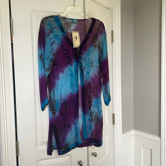 India Boutique Other - NWT Beach Swim Cover up One Size